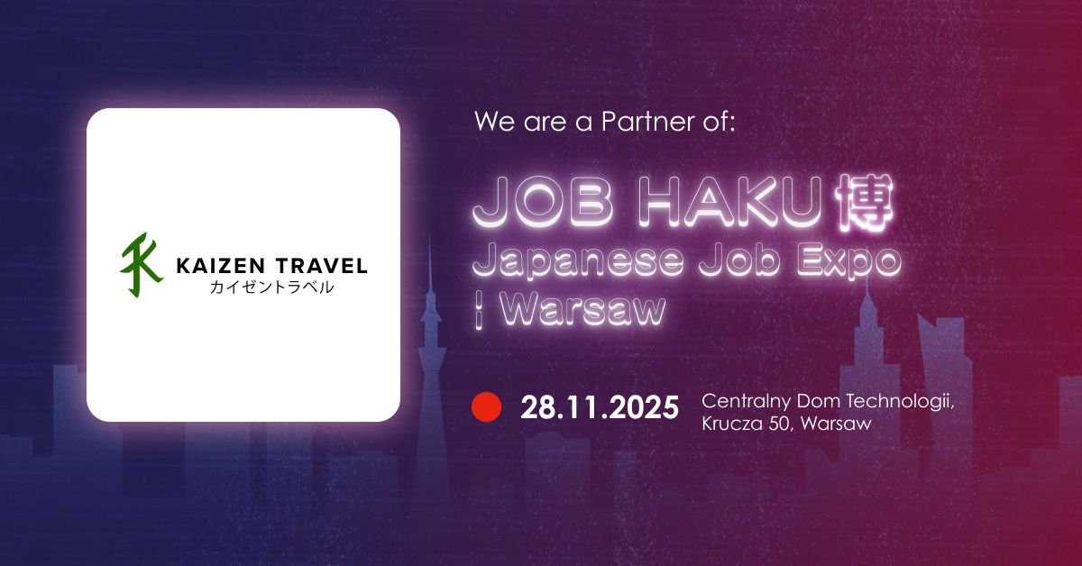 Jesteśmy partnerem japońskich targów pracy w Polsce – JOB HAKU – Japanese Job Expo